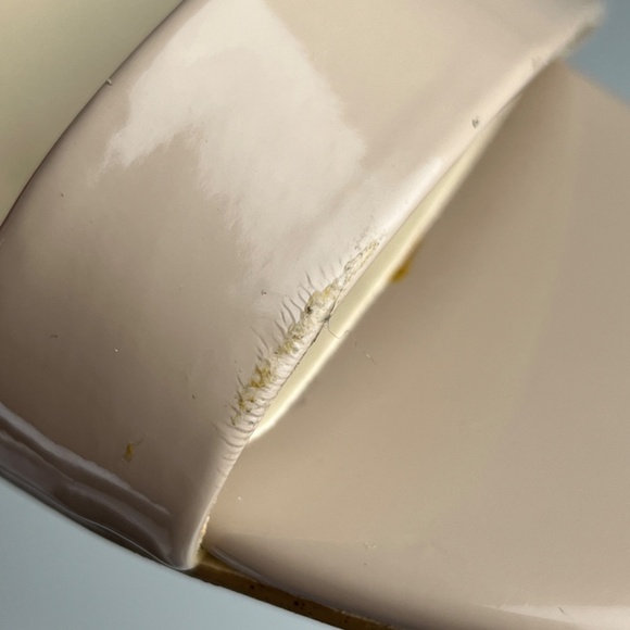 NEW Nine West Sandy Taupe Neutral Open Toe Heels Women's Size 8.5M - Picture 9 of 10